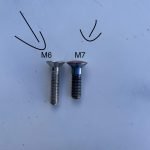 M7 vs M6 screws