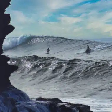 Prone Foiling in Vila Nova de Milfontes