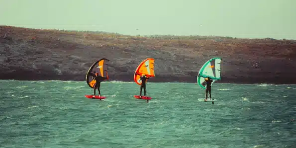 F-one riders foiling